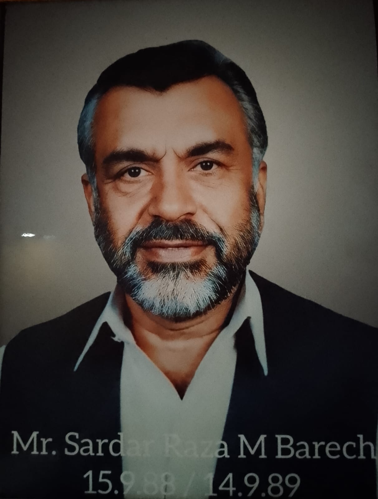 Mr. Sardar Raza Muhammad Barrach